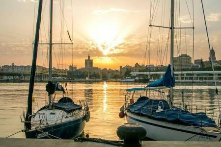 Apartamento Lujo Frente Al Mar Centro De Malaga Ngoại thất bức ảnh
